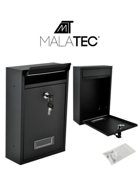 S6237 pašto dėžutė - juoda