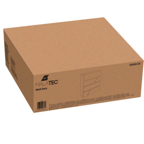 Pašto dėžutė S6238 – antracitinė