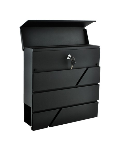 Pašto dėžutė S6238 – antracitinė