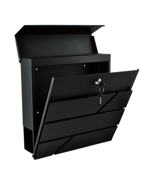 Pašto dėžutė S6238 – antracitinė