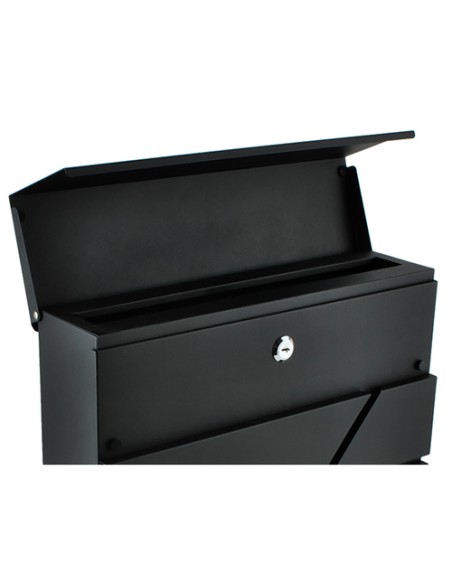 Pašto dėžutė S6238 – antracitinė