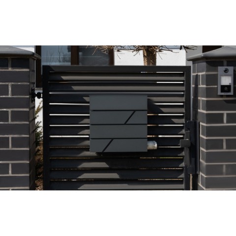 Pašto dėžutė S6238 – antracitinė