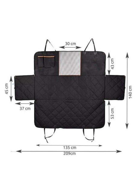 Automobilio uždanga - šuns kilimėlis MP5403