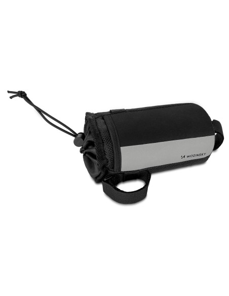 Terminio vandens buteliuko maišelis dviračiui ar paspirtukui 1 l juodas