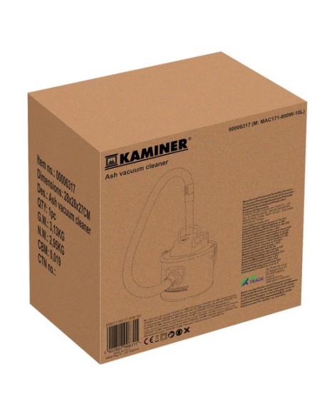 Pelenų dulkių siurblys ODK008-10L