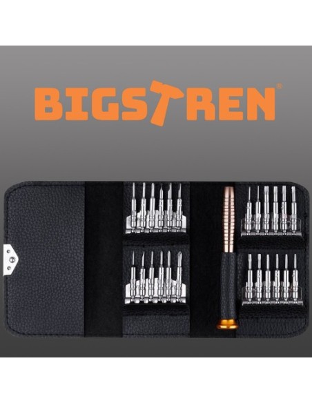 25 viename tikslių atsuktuvų rinkinys