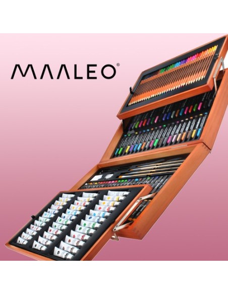 174 dalių dažymo rinkinys dėžutėje