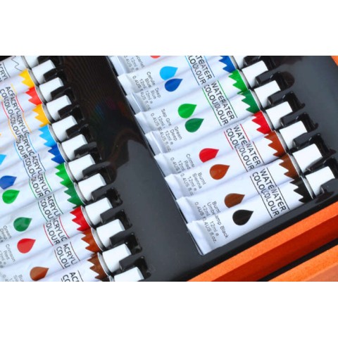 174 dalių dažymo rinkinys dėžutėje