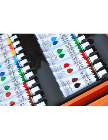 174 dalių dažymo rinkinys dėžutėje