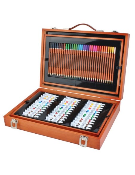 174 dalių dažymo rinkinys dėžutėje