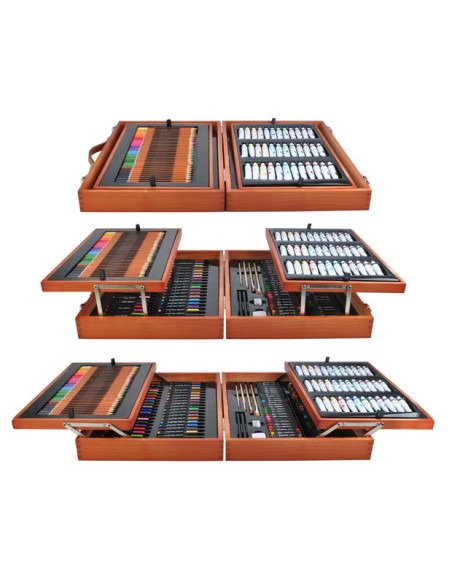 174 dalių dažymo rinkinys dėžutėje