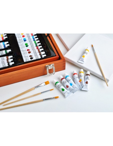 174 dalių dažymo rinkinys dėžutėje