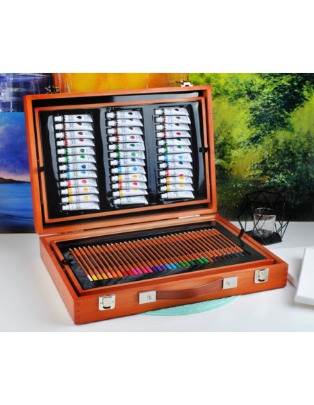 174 dalių dažymo rinkinys dėžutėje