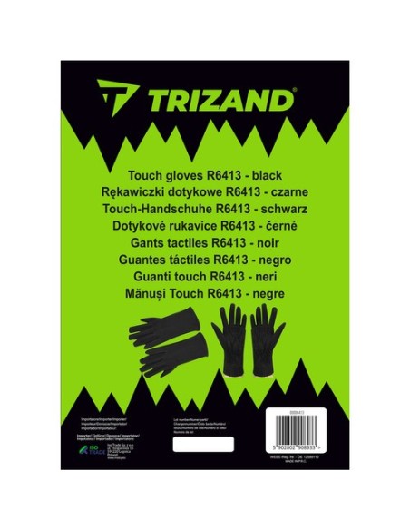 R6413 liečiamos pirštinės – juodos