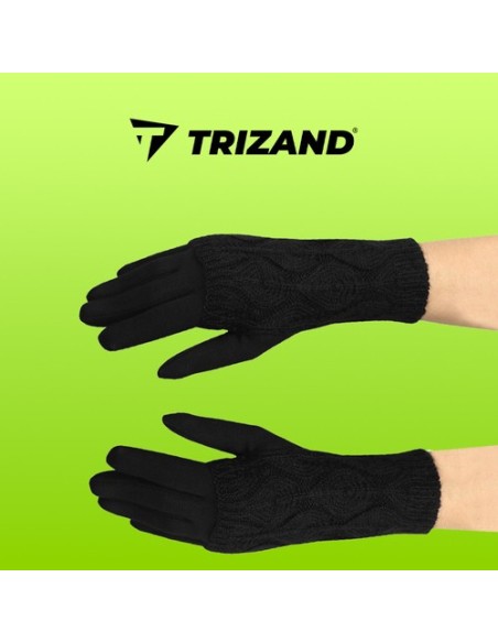 R6413 liečiamos pirštinės – juodos