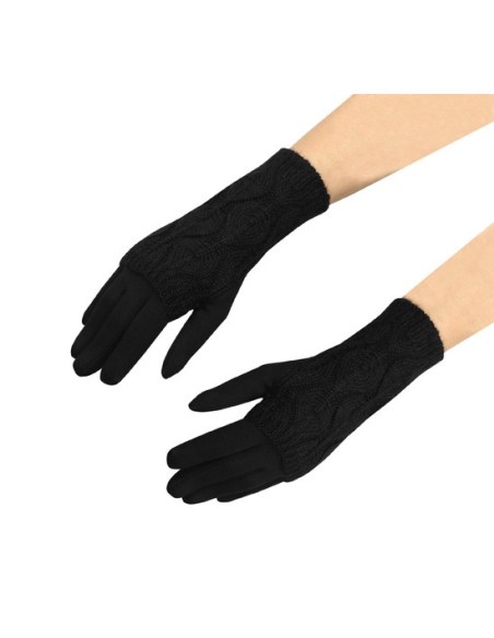 R6413 liečiamos pirštinės – juodos