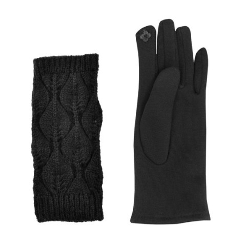 R6413 liečiamos pirštinės – juodos