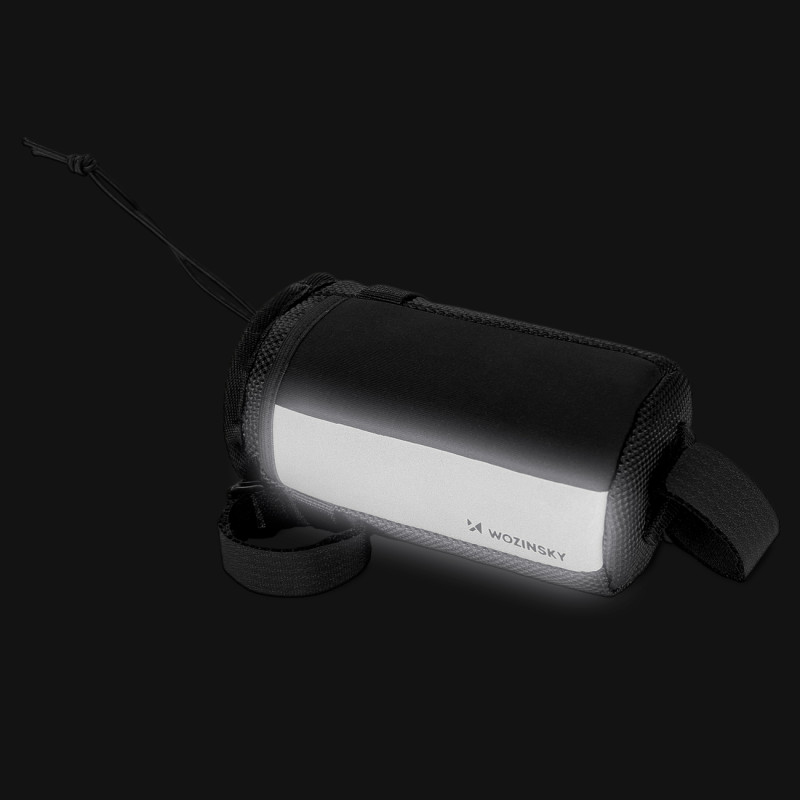 Terminio vandens buteliuko maišelis dviračiui ar paspirtukui 1 l juodas