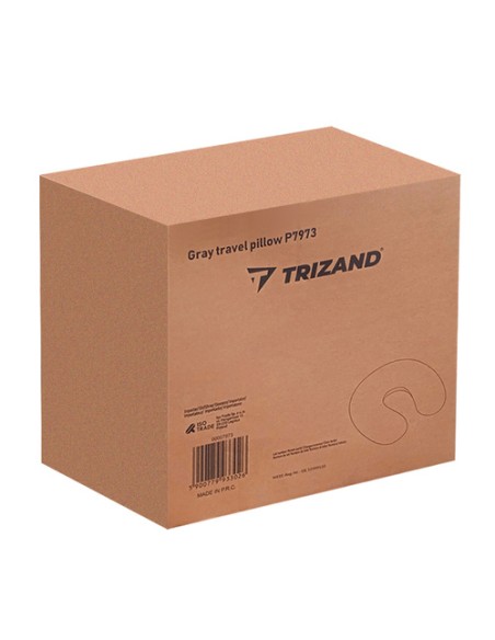 Pilka kelioninė pagalvė P7973