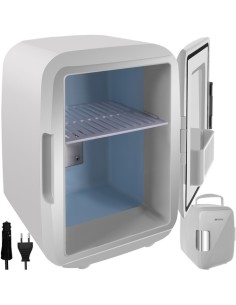 4L kelioninis šaldytuvas - baltas