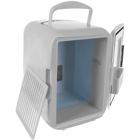 4L kelioninis šaldytuvas - baltas
