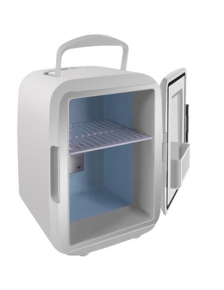 4L kelioninis šaldytuvas - baltas