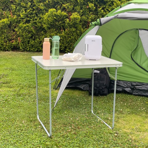 4L kelioninis šaldytuvas - baltas