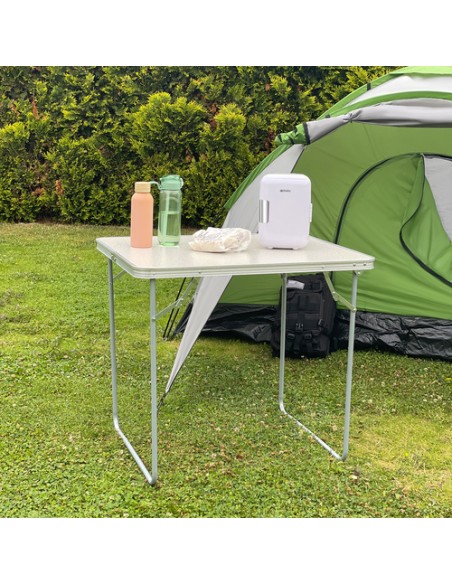 4L kelioninis šaldytuvas - baltas