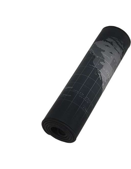 Pilka klaviatūra ir pelės kilimėlis