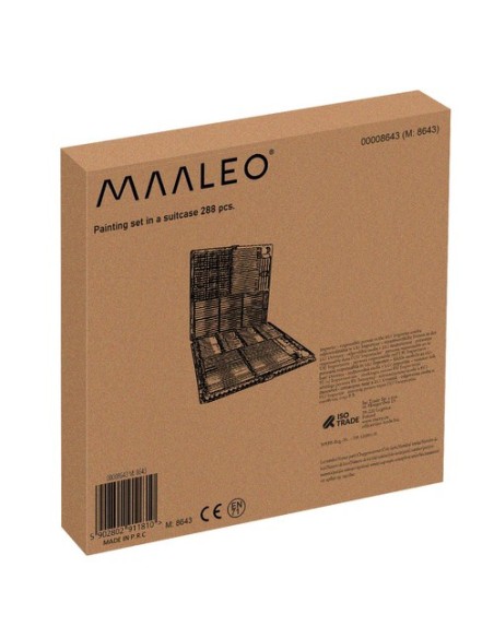 Tapybos rinkinys lagamine 288 vnt