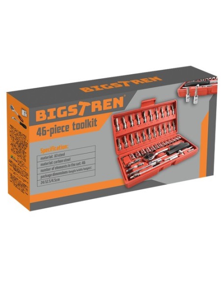 Įrankių rinkinys 46 vnt