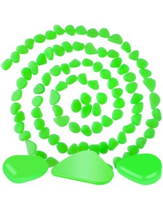 Švytintys akmenukai - 100 žalių rinkinys