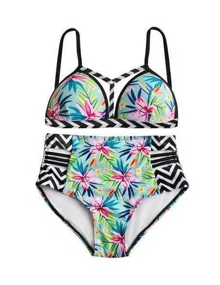 Maudymosi kostiumėlis aukštu liemeniu - S