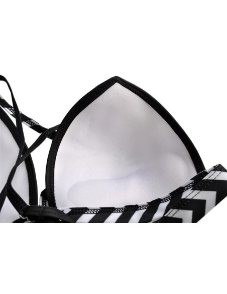 Maudymosi kostiumėlis aukštu liemeniu - S