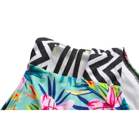 Maudymosi kostiumėlis aukštu liemeniu - S