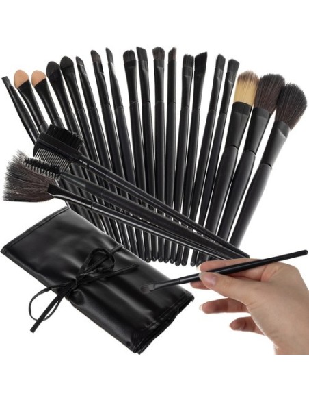 Makiažo šepetėliai 24 vnt. P8573