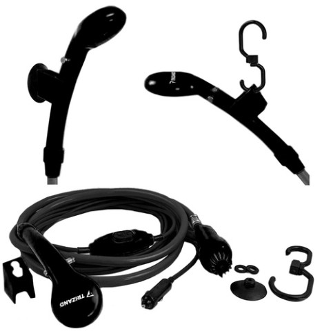 Nešiojamas kempingo dušas