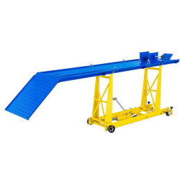 Platforminis keltuvas motociklų stalinis keltuvas motociklams su rampa 450kg 206 x 55 cm MSW MHB-450-780.1