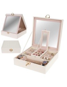 Papuošalų dėžutė - balta Beautylushh