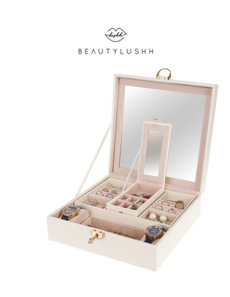 Papuošalų dėžutė - balta Beautylushh