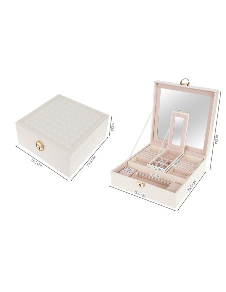 Papuošalų dėžutė - balta Beautylushh