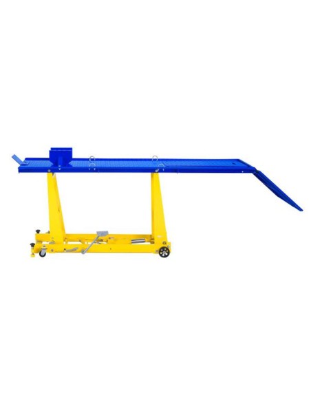 Platforminis keltuvas motociklų stalinis keltuvas motociklams su rampa 450kg 206 x 55 cm MSW MHB-450-780.1 Platforminis keltuvas motociklų stalinis keltuvas motociklams su rampa 450kg 206 x 55 cm MSW MHB-450-780.1