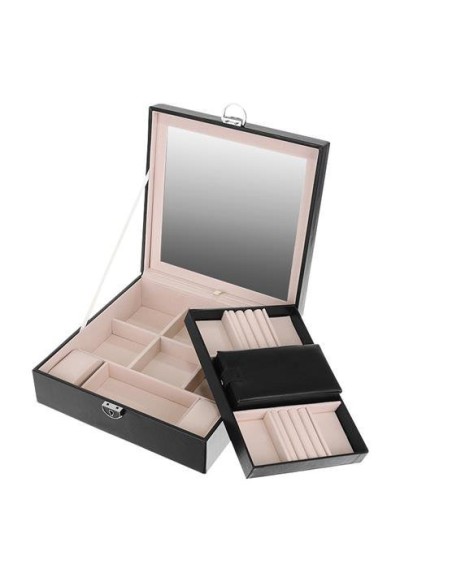 Papuošalų dėžutė - juoda Beautylushh