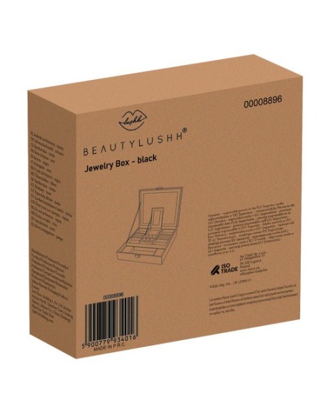 Papuošalų dėžutė - juoda Beautylushh