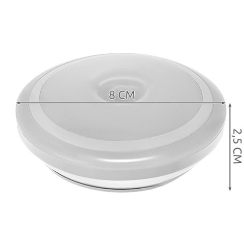 LED naktinė lempa su judesio jutikliu