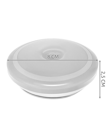 LED naktinė lempa su judesio jutikliu