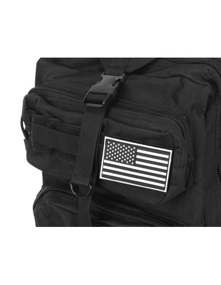 XL karinė kuprinė, juoda