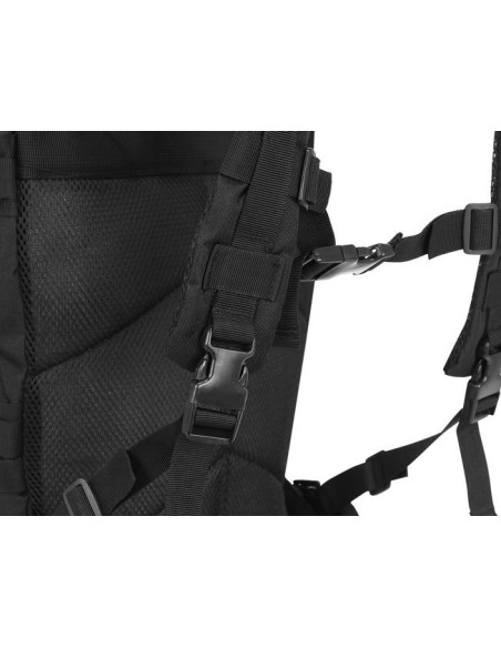 XL karinė kuprinė, juoda