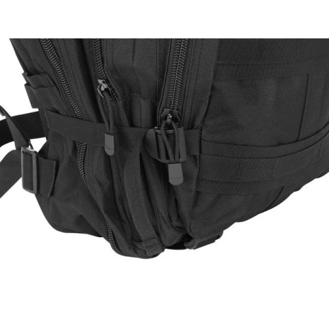 XL karinė kuprinė, juoda