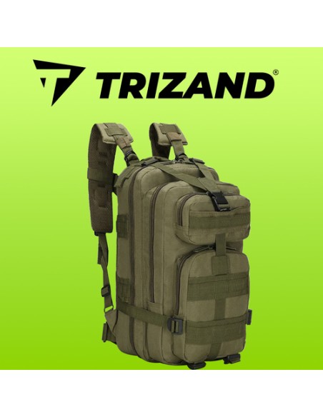 XL karinė kuprinė, žalia